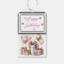 風船や贈り物が入ったかわいいテディベア