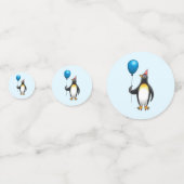 風船を持ったペンギン コンフェッティ (正面)