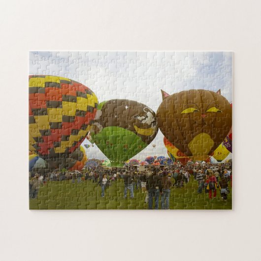 風船アルバカーキのニューメキシコ。 ジグソーパズル (横)