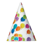 風船カラフル誕生日パーティー帽子の年齢の追加 パーティーハット (右)