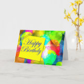 風船ガロア カード (黄色い花)