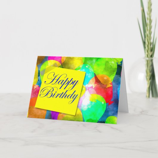 風船ガロア カード (正面)