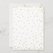 風船テディベア我々は赤ちゃんシャワーを待つことができる 招待状 (裏面)