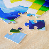 風船ニューメキシコ。クリスマスの挨拶 ジグソーパズル (側面)