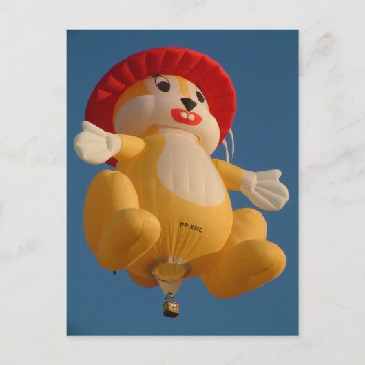 風船フィエスタ ポストカード (正面)