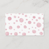 風船ブック付きベビー エンクロージャーカード (裏面)