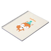 風船付きウッドランドキツネ ノートブック (左側)