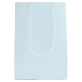 風船付き誕生日猫 | かわいいパーティーセレブラ ミディアムペーパーバッグ (裏面)