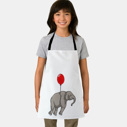 風船付き象 エプロン (インサイチュ)