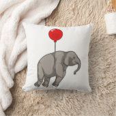 風船付き象 クッション (ブランケット)