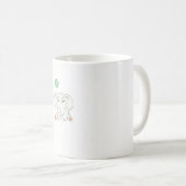 風船付き象 コーヒーマグカップ (正面右)