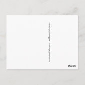 風船吹の風葉書 ポストカード (裏面)