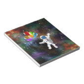 風船宇宙飛行士 ノートパッド (アングル)