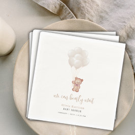 風船男女兼用を待つぼう スタンダードランチョンナプキン