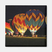 風船白熱［赤熱］光を放つ!夜を明るくしろ！ マグネット (正面)