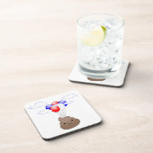 風船飛んでいる付き絵文字 コースター (右側)