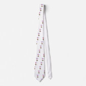 風船飛んでいる付き絵文字 ネクタイ (正面)