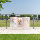 風船，ガラス，ヒエル，ドレスフォト25誕生日 横断幕 (インサイチュ)