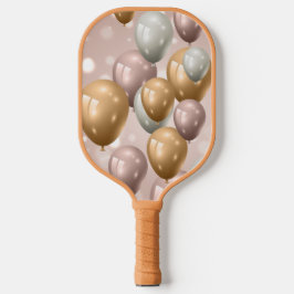 風船。 ピックルボールラケット