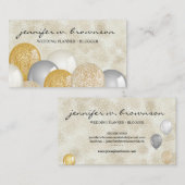 風船 ベビーシャワー パーティープランナー 名刺 (正面/裏面)