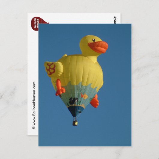 風船 ポストカード (正面/裏面)