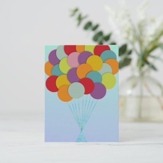 風船 ポストカード (スタンド正面)