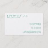 風船 名刺 (裏面)