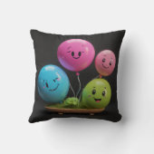 風船，幸せ，クッション， クッション (裏面)