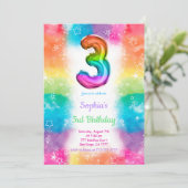 風船 招待状 (スタンド正面)