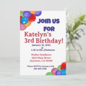 風船 招待状 (スタンド正面)