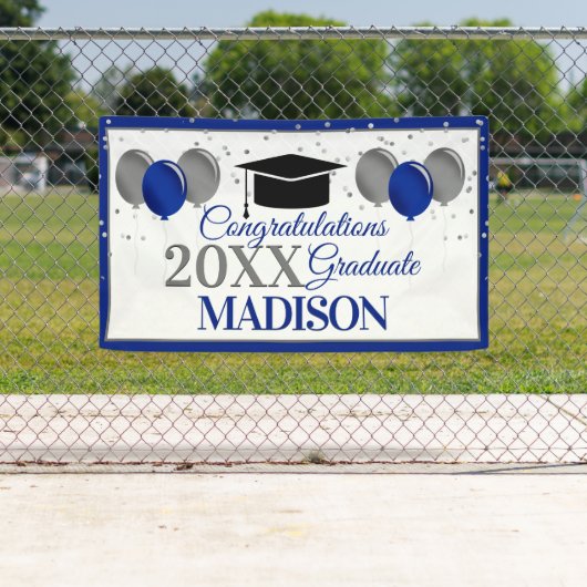 風船・紙吹雪卒業生 横断幕 (インサイチュ)