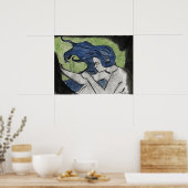 風色彩の鮮やか ポスター (キッチン)