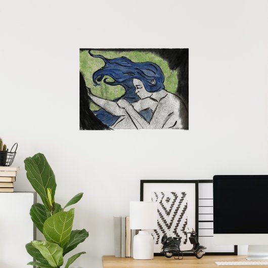 風色彩の鮮やか ポスター (ホームオフィス)