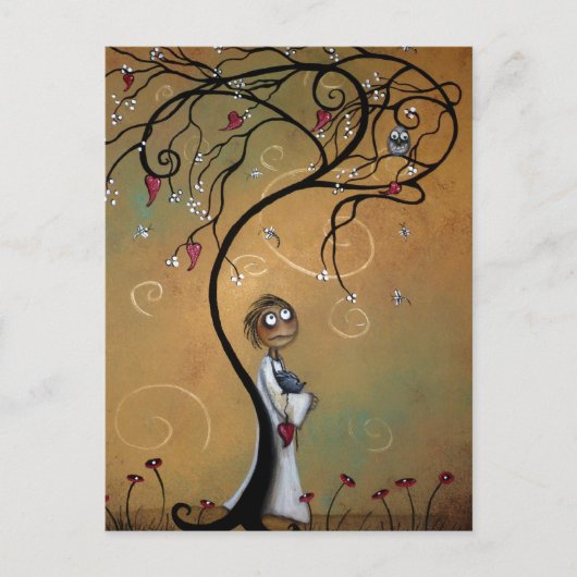 風葉書の向吹き ポストカード (正面)