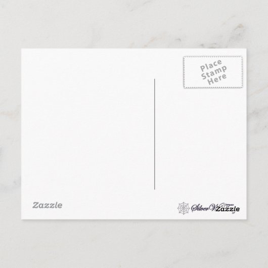 風葉書の後 ポストカード (裏面)