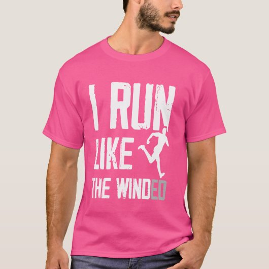 風走吹きの走コンディショニングランナー Tシャツ (正面)