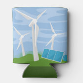 風車とセ太陽のル 缶クーラー (裏面)