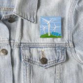 風車とセ太陽のル 缶バッジ (インサイチュ)