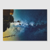 風車と天の川 (正面)