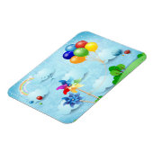 風車と風船 マグネット (左側)