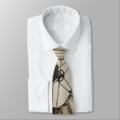 風車のセピアの車輪 ネクタイ (タイ)