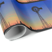 風車の包装紙 ラッピングペーパー (ロールコーナー)