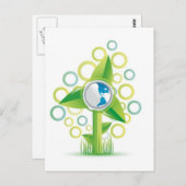 風車の地球 ポストカード (正面/裏面)