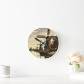 風車の壁時計 ラウンド壁時計 (ホーム)