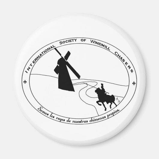 風車の磁石を追いかける マグネット (正面)