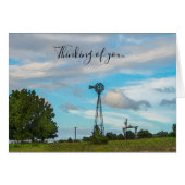 風車の鳥考えるの群れ (正面横)