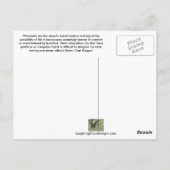 風車はがき ポストカード (裏面)