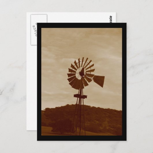 風車はがき ポストカード (正面/裏面)