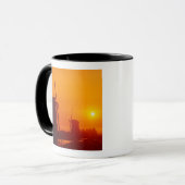 風車は夕日、シャーマーホーン、オランダ マグカップ (正面左)