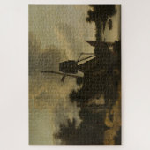 風車を持つ風景 – Salomon Rombouts ジグソーパズル (縦)